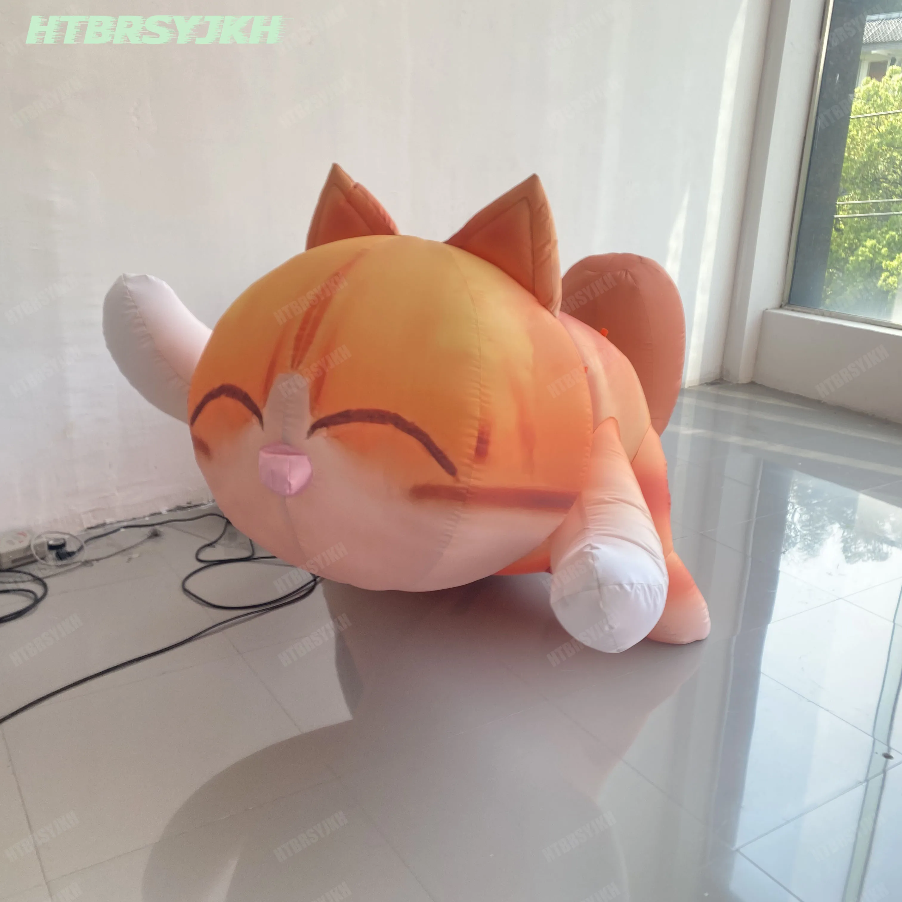 

Гигантский надувной кот, воздушный удар, котенок/котенок/киска, уличный декоративный реквизит на крыше для рекламы мероприятий