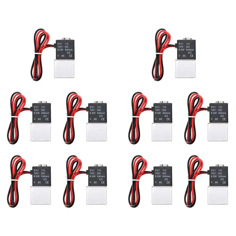 

Электромагнитный пневматический клапан AB11-10Pc, 1/4 дюйма NPT, 2-ходовой, нормально закрытый, 12В, алюминиевый