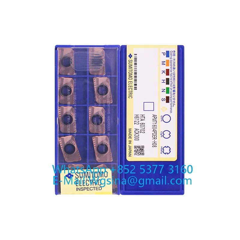APMT APMT1135 PDER-G04 G08 ACP200 JSP25 ACK300 Milling Insert 10pcs 100% Original