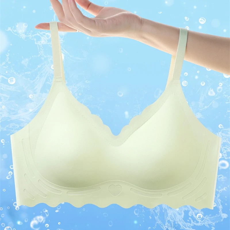 Women's Seamless Push-Up Sleeping Bra - No Steel Ring Beautiful Back Design for All Chest Sizes Big Or Small Sexy Underwear view 5