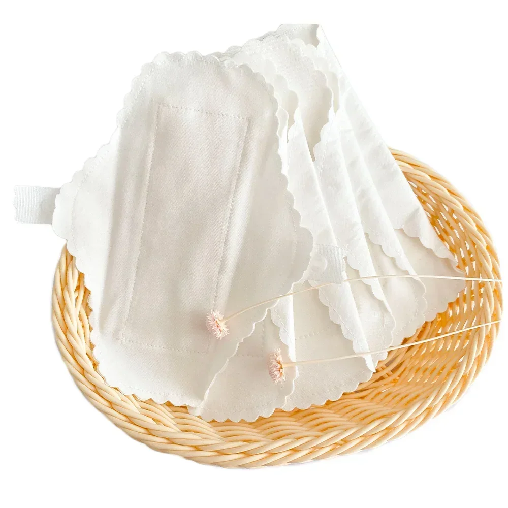 3Pcs Wasserdichte Slipeinlage Feminine Dünne Wiederverwendbare Sanitär Pads Zeitraum Höschen Auslaufsicher Baumwolle Pad Waschbar Hygiene Liefert – Detail 13