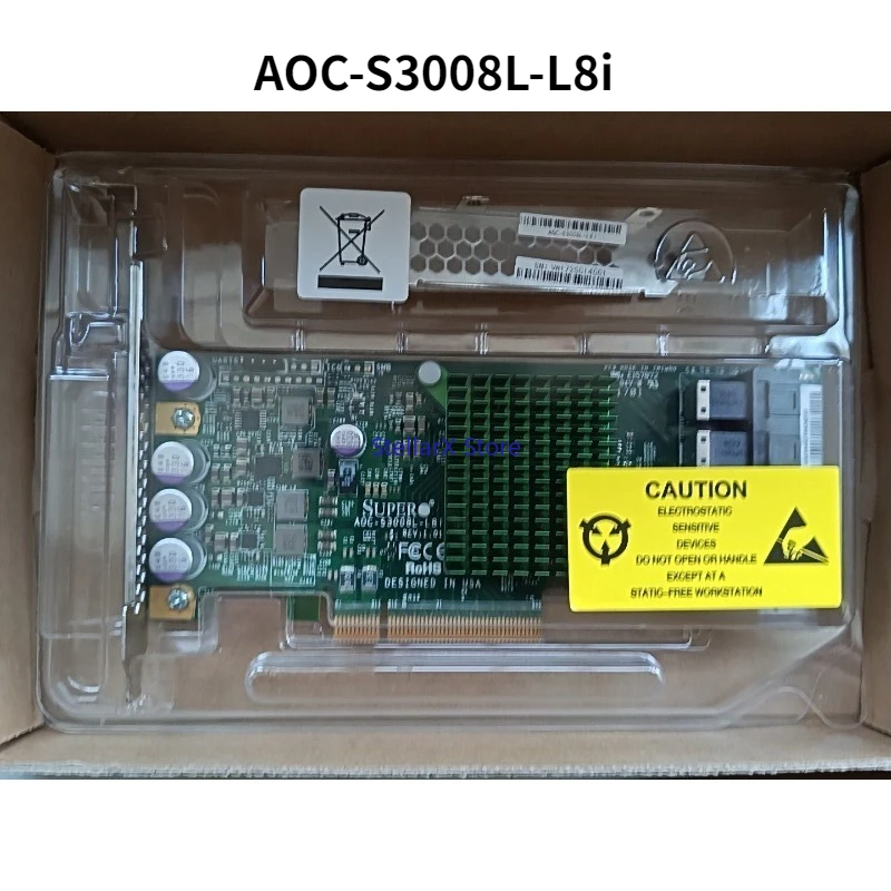 RAID Adapter for SuperMicro AOC-S3008L-L8I 12Gb/s 8-Port SAS card