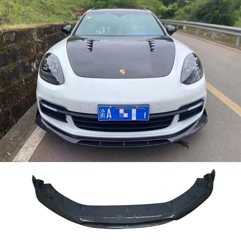 

Exclusive 2025 Panamera 971 Carbon Fiber Front Lip Spoiler for Porsche Panamera 971