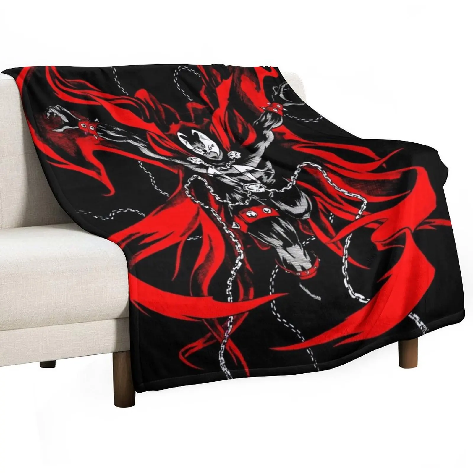 Hellspawn Throw Blanket Luxury Luxury Brand Single Soft Plaid bed plaid Large Blankets