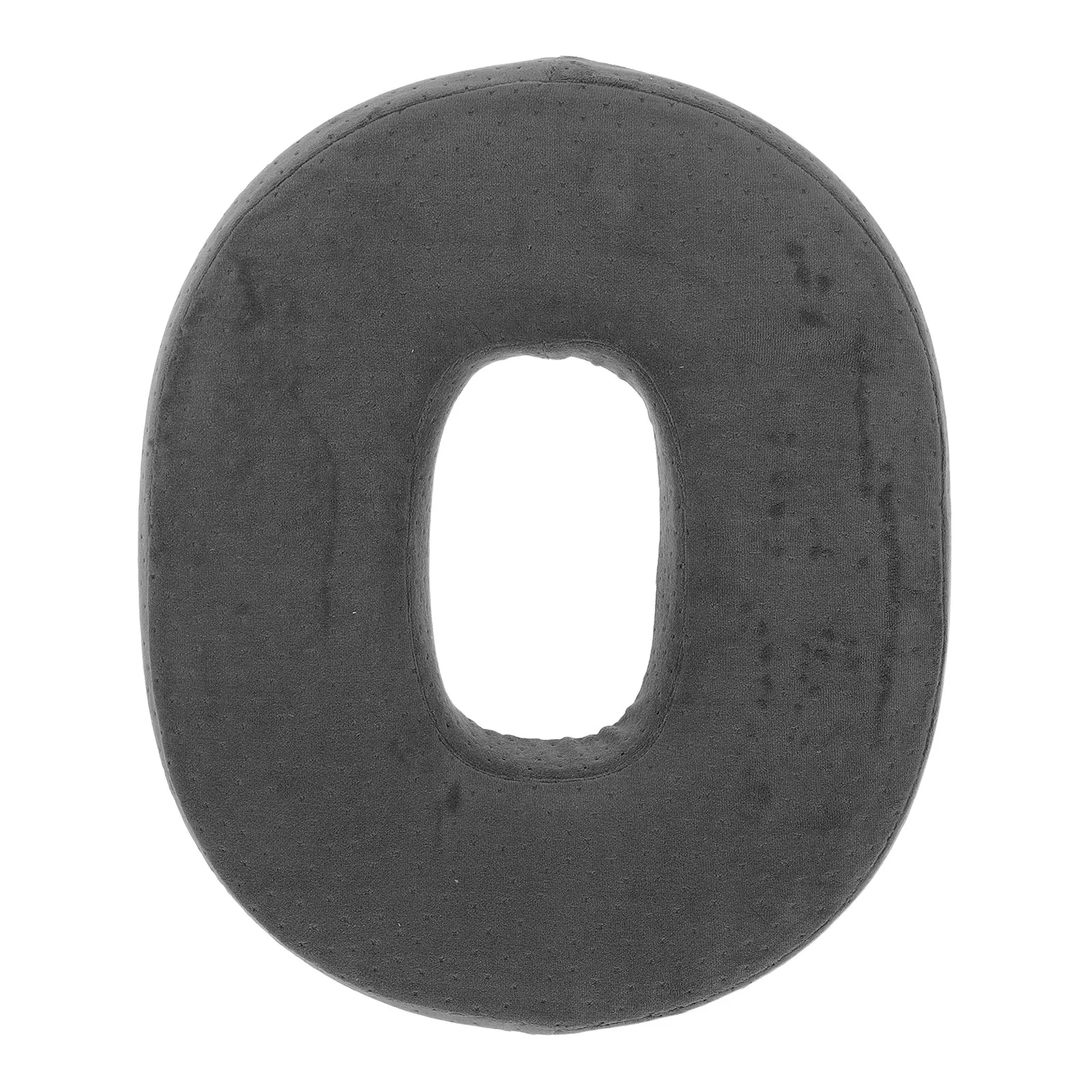 Memory Foam Donut Seat Cushion 13.76x16.9 Inch Breathable Ergonomic Office Chair Cushion for Tailbone Relief