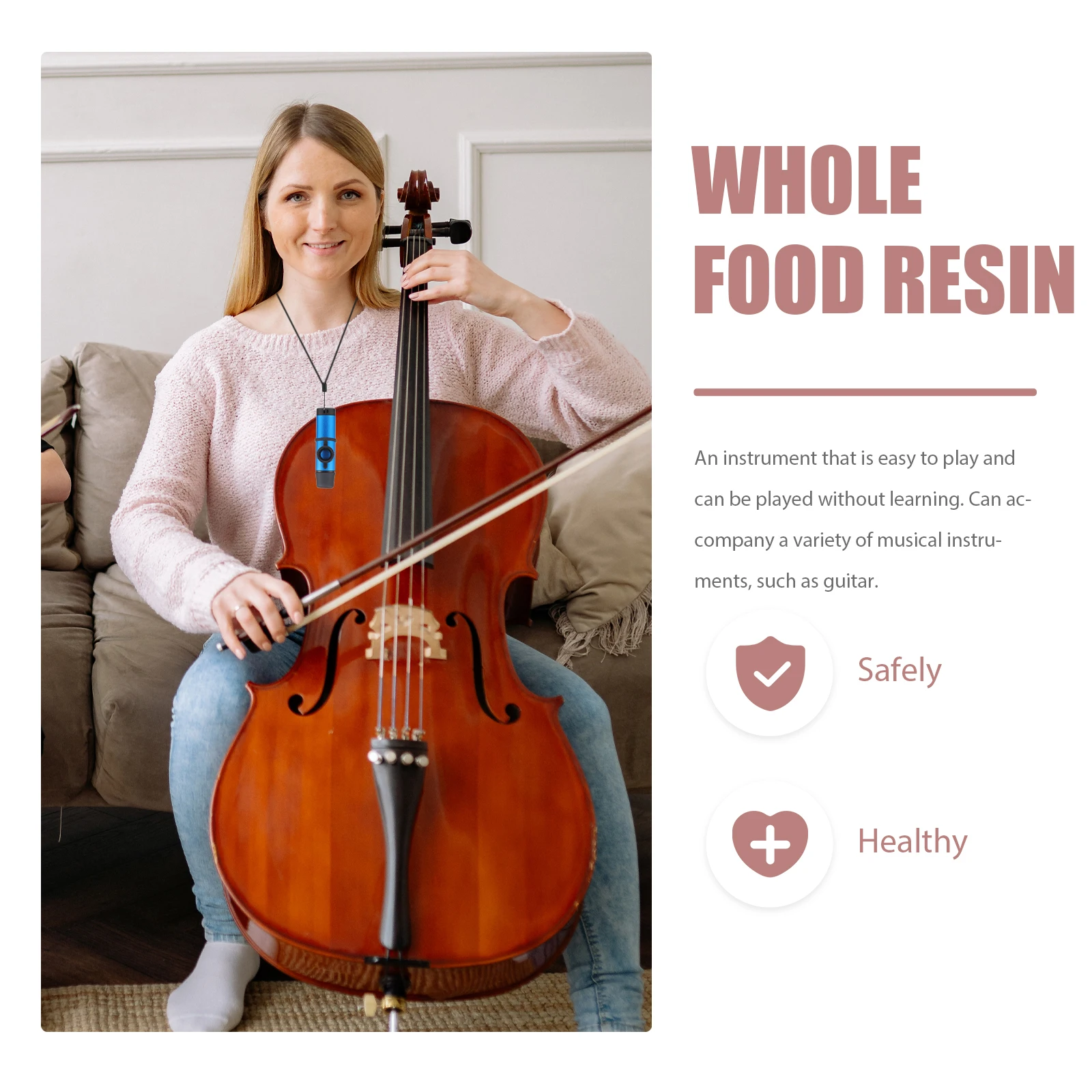 

Metal Kazoo Kids Musical Instruments Aluminum Alloy Harmonica Food Plastic Orff