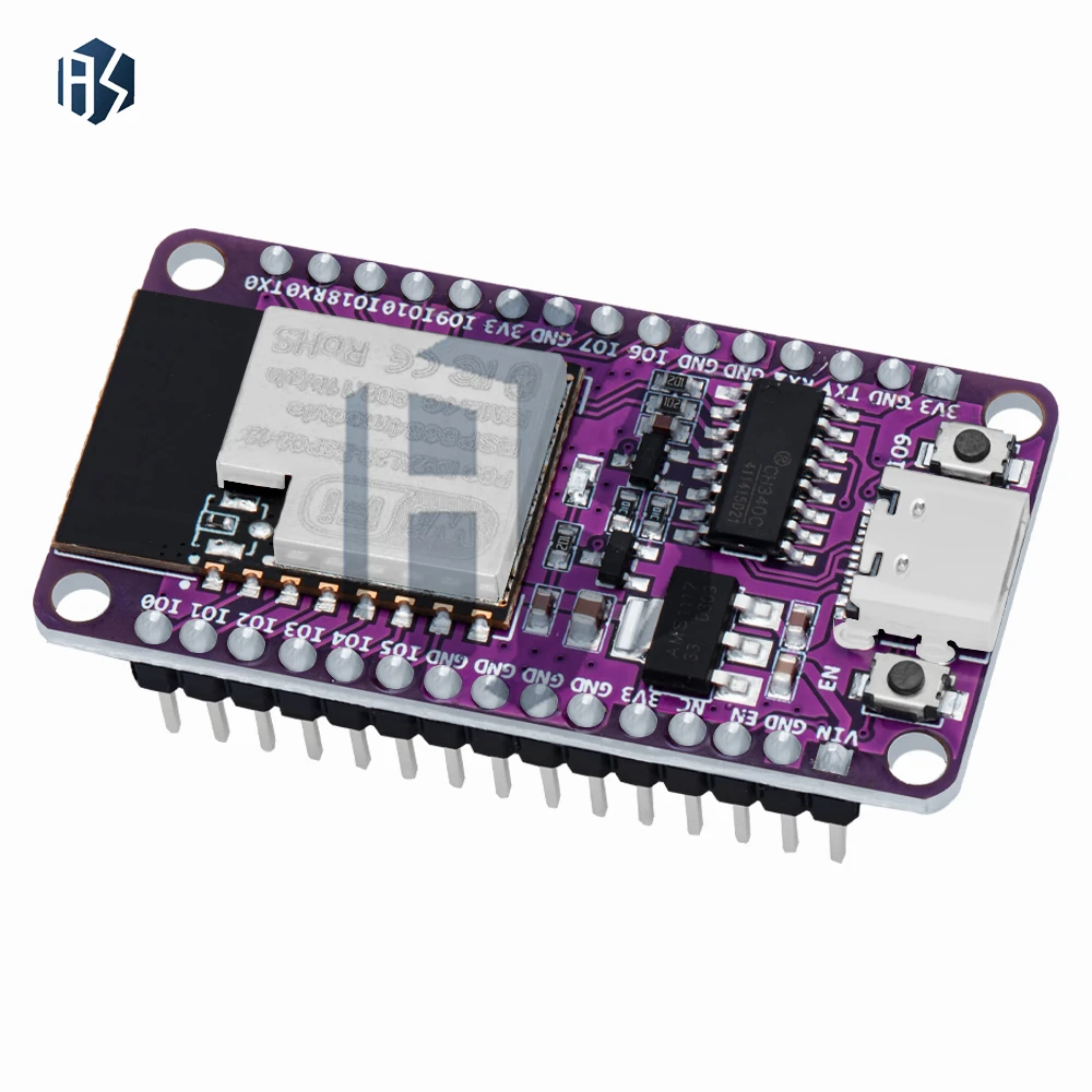 ESPC2-12 DevKit (ESP8684): ESP32-C2 Entwicklungsboard – TYPE-C, CH340 Seriell mit WiFi+Bluetooth Dual-Core