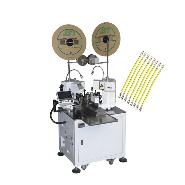 China factory direct automatic both ends cable cutting stripping crimping machine