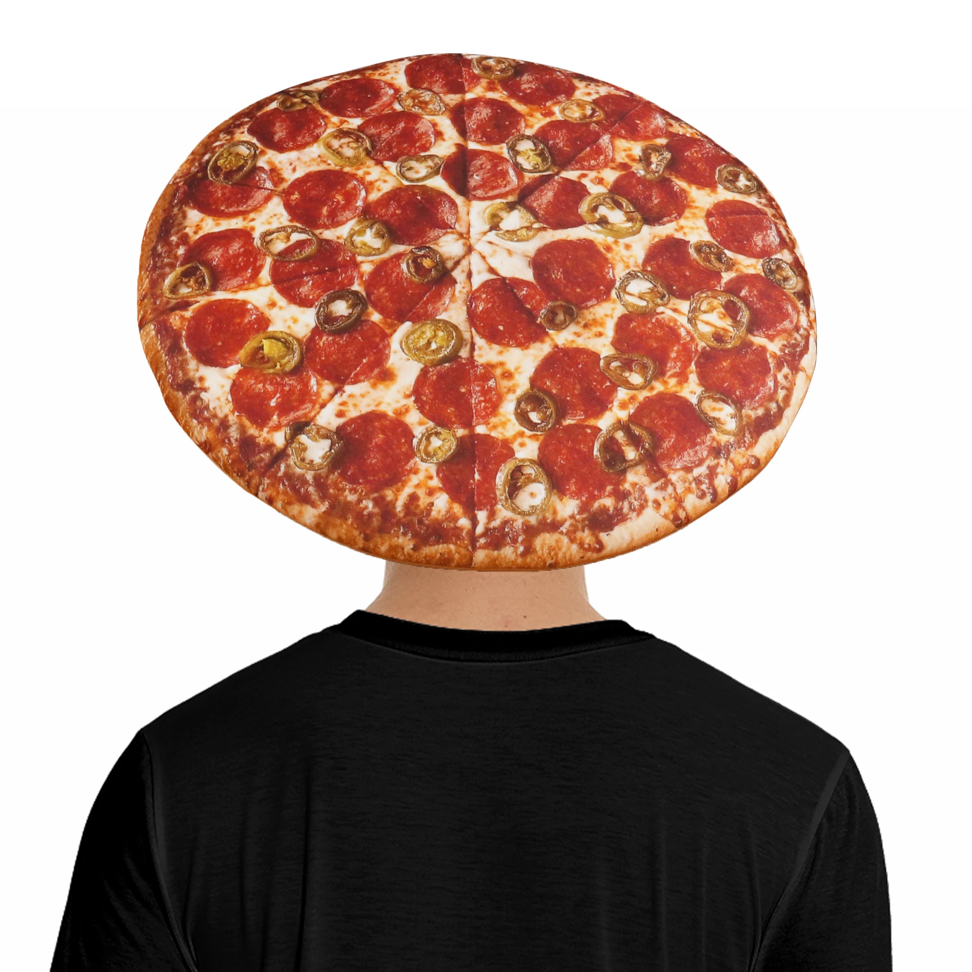 Lustiger Pizza-Hut, köstliches Essen, Karneval, Cosplay, Kostüm, Purim, Urlaub, Abendessen, Kleidung, Accessoire, Festival, Mütze, Damen, Weihnachtsgeschenk