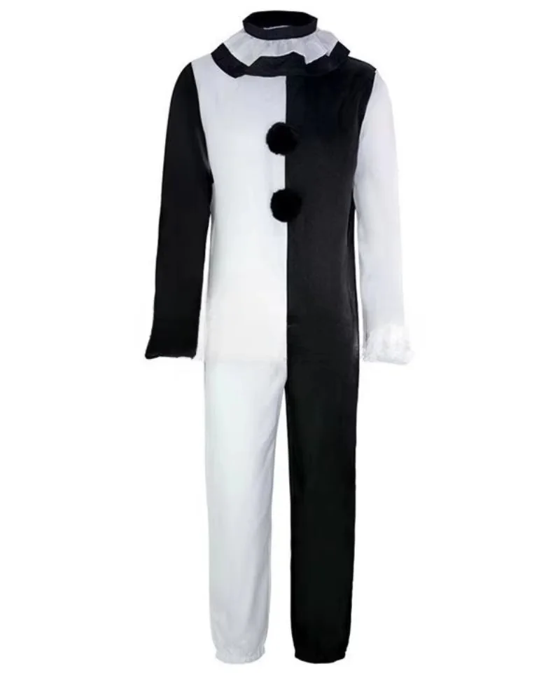 Art The Clown Cosplay Movie Terrifier 2 Art The Clown Cosplay Costume Jumpsuit Mask Halloween Costumes Mask for Men Women