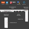 Leisguar DIY benutzer definierte Größe Montage Tuya Smart Life Wifi ZigBee elektrische Vorhang Schiene Set 5
