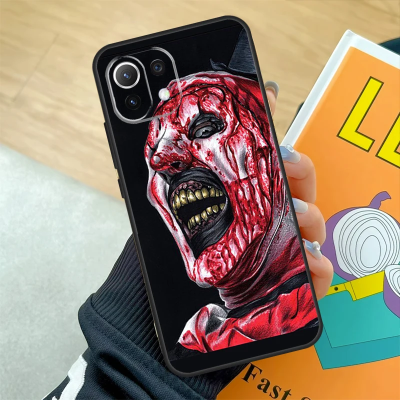 Horror Movie Terrifier Case For POCO X3 F5 X5 Pro M4 M5 F3 X4 F4 GT M5s Xiaomi 13 Pro 12 Lite 12X 11T 12T Cover