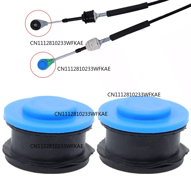 2PCS Gear Shift Cable Linkage End Repair Kit Selector Shift Lever Cable End Connector For Vaxhaull MOKKA X Selector Bushing