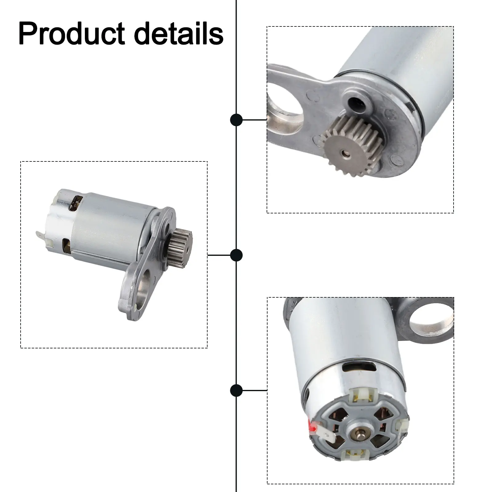 Reliable 6299328 Motor 14 4V 18V for BUR141 BUR181 DUR141 DUR181 DUR141Z DUR181Z UR141D Stable Characteristics