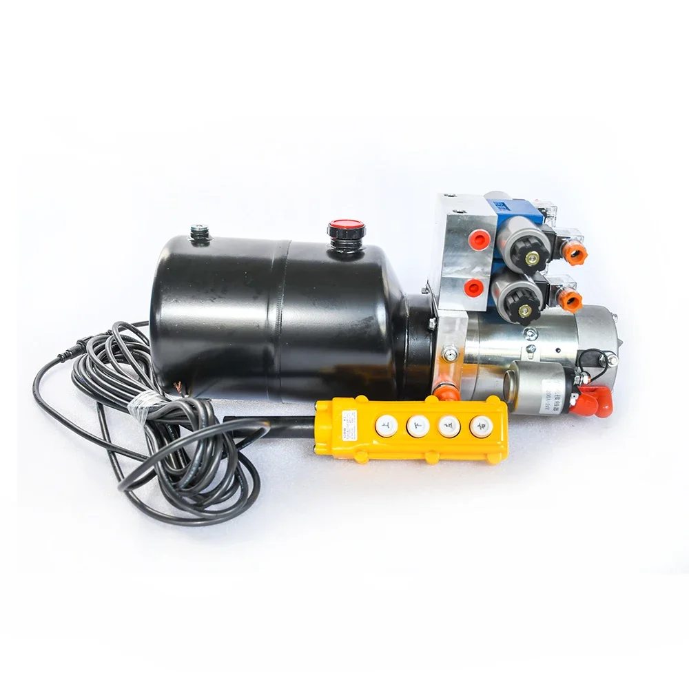 Lift power unit hydraulic pump DC double acting solenoid valve control hydraulic power unit small system