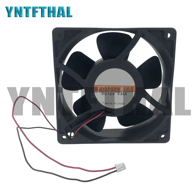 

New FD121238EB DC12V 0.83A 120x120x38MM Four Lines Cooling Fan
