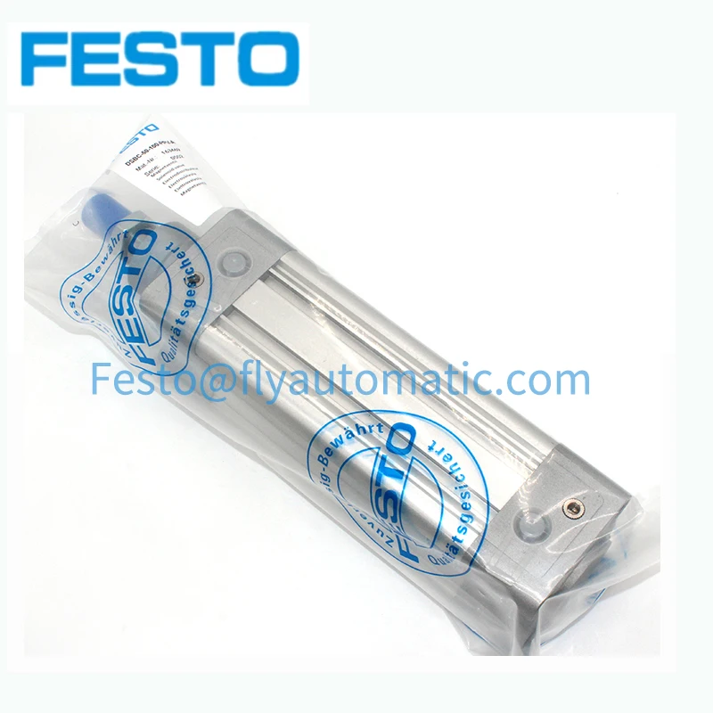 Imagem -04 - Dsbc Dnc6340-ppv-a Festo Iso Cilindro Padrão Tamanho 63 mm Curso 25 50 100 125 150 mm