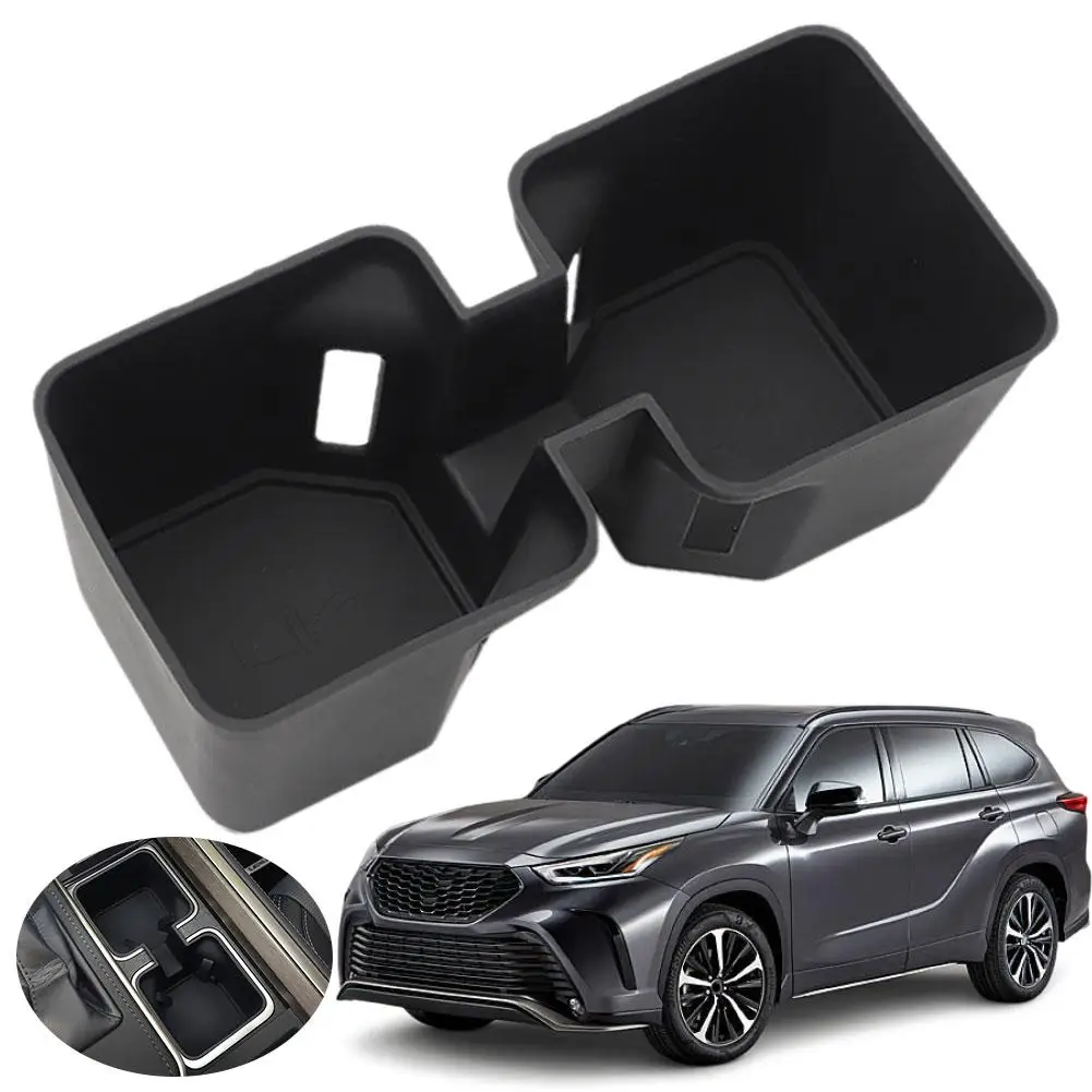 For 24 Lexus GX550h Models Car Armrest Cup Storage Box Central Organizer Accessories Pallet Cup Sundries Car Console Holder O1O6