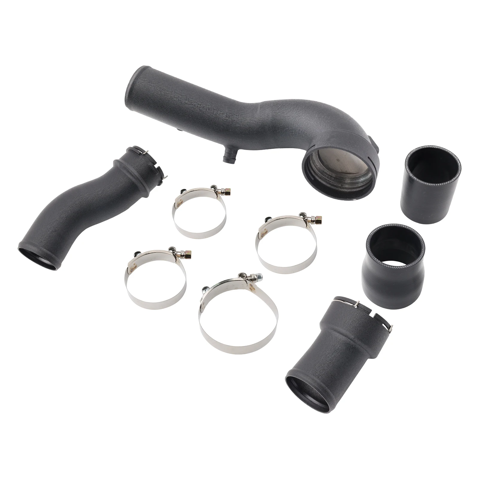 مجموعة أنابيب شحن وتعزيز خراطيم المبرد الداخلي F10 F12 F13 لسيارات BMW N55 3.0L Twin-Turbo