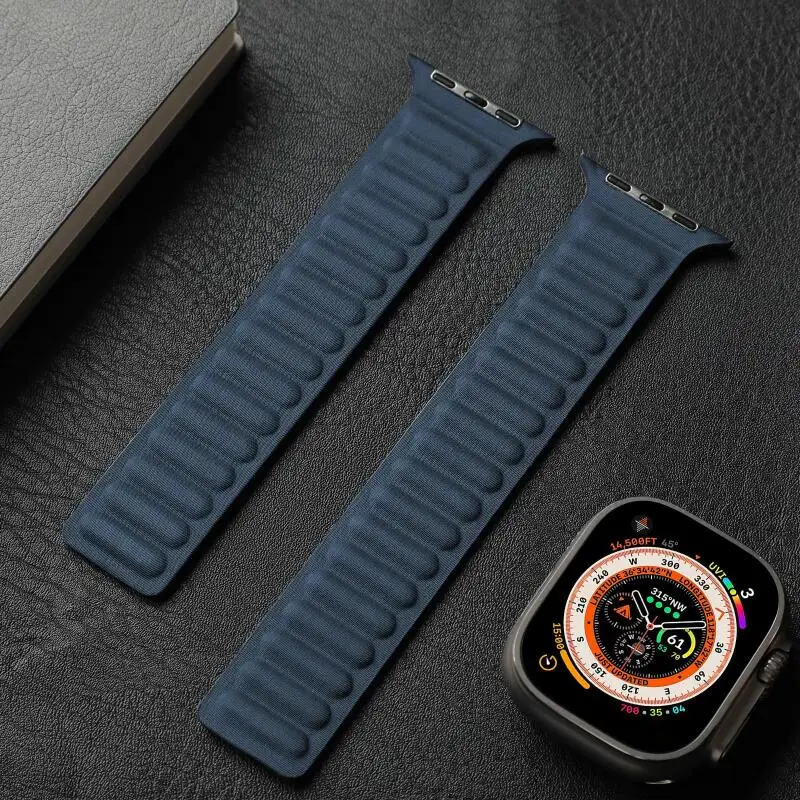 FineWoven Magnetschlaufenarmband für Apple Watch Band 44 mm 45 mm 49 mm 41 mm 42 mm 40 mm Armband iWatch 46 mm Serie 10 9 8 SE Ultra 2 – Detail 13