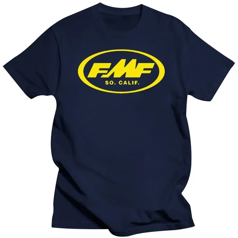 2024 FMF RACING EXAUST SYSTEM AMA MOTOCROSS T-SHIRT FMF RACING T-SHIRT  COTTON Short Sleeve Casual T-shirts streetwear