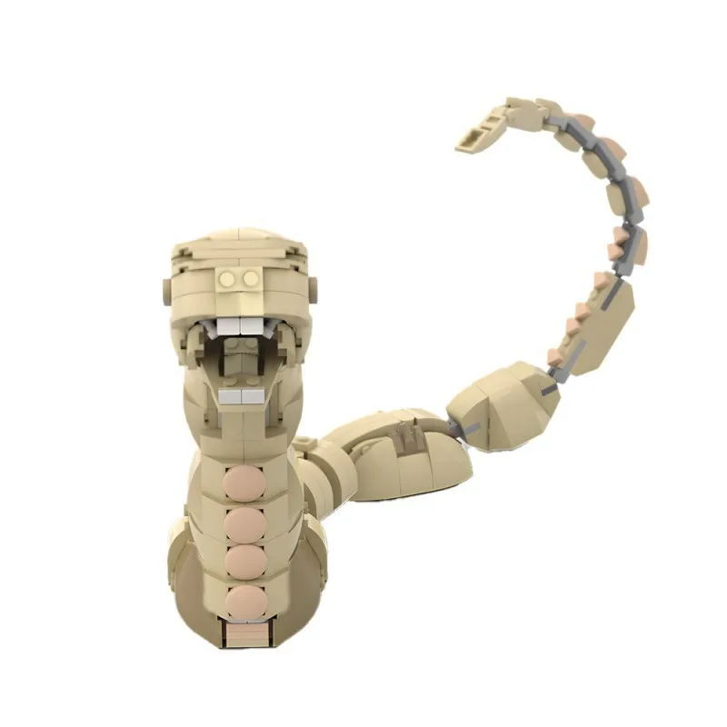 545PCS MOC Alien ChestBreaker Stage Building Block Model Science Fiction Movie Parasitic Monster Assembly Model Brick Toy Gift