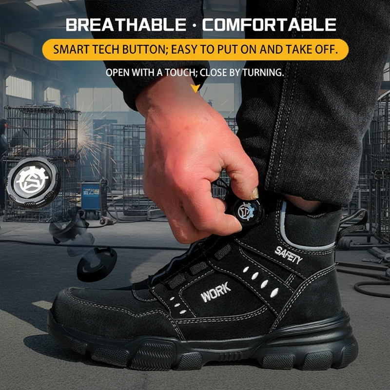 Sicherheitsschuhe, Arbeitsschuhe, Bergbaustiefel, Haushaltsreinigungsschuhe, Logistik- und Transportschuhe, Anticrash-Schuhe – Detail 6