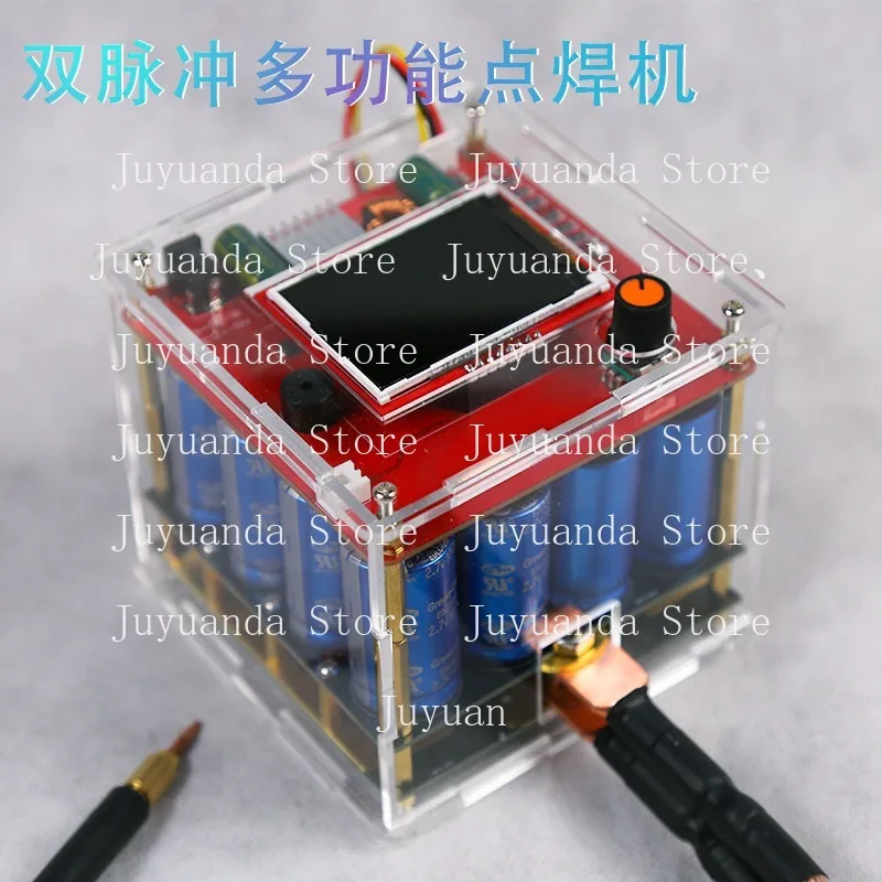 

Double Pulse Multi-function Spot Welding Machine Small Household Energy Storage Touch Welding Machine Handheld High-power Cross