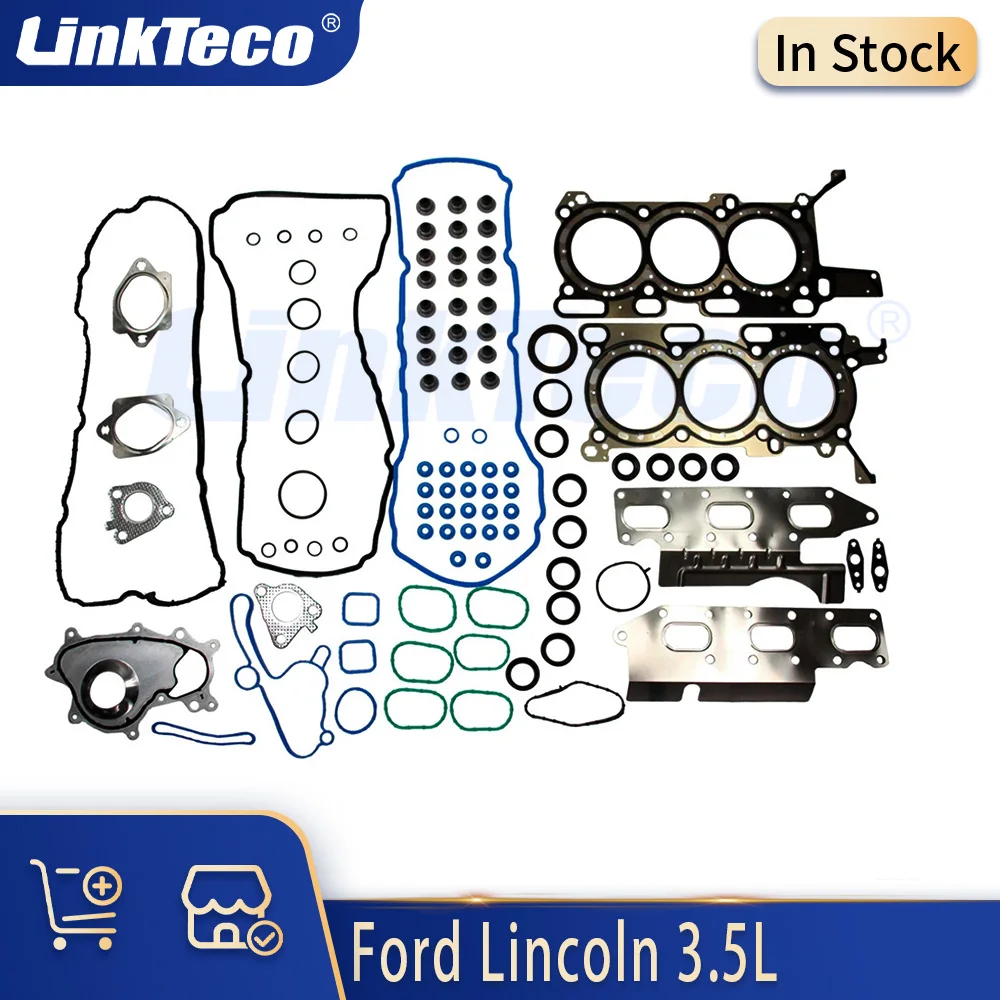 

Engine Parts Cylinder Head Set Fit 3.5 L V6 Gas For 15-18 Ford Transit-150 Lincoln Expedition 3.5L DOHC 24V HS26680PT-2 HS54988B