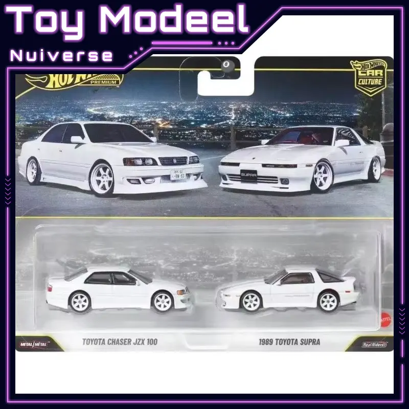 

Hot Wheels 2026 Новинка HBL96 Car Culture, набор из 2-х моделей: Maserati Viper и Nissan, масштаб 1:64, стильные литые коллекционные модели автомобилей, идеальный подарок для коллекционера