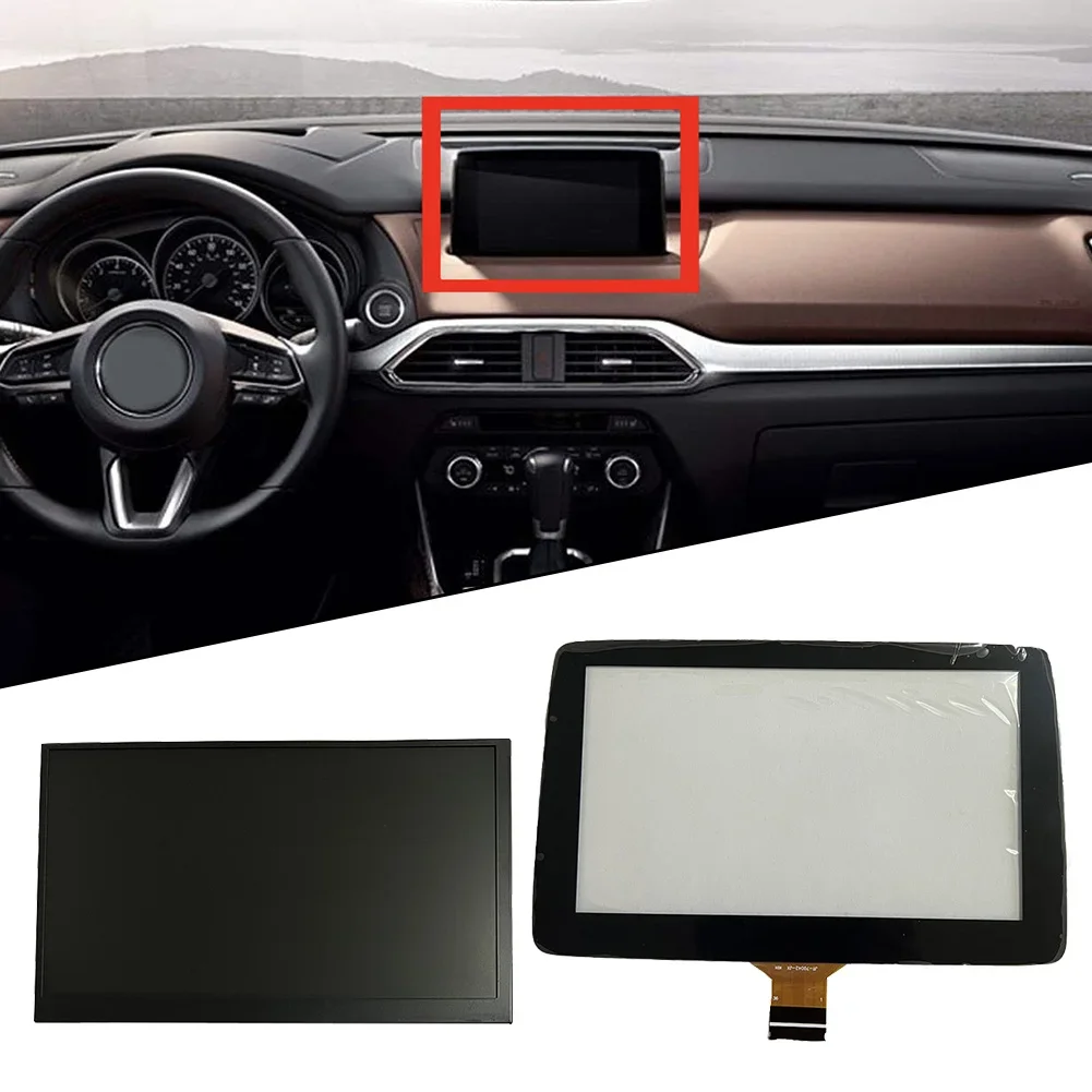 7 Inch LCD Display Touch Screen For Mazda CX-3 MX-5 Radio Nav Monitor OEM Part Number TM070RDZ38 Direct Replacement Car Accessor