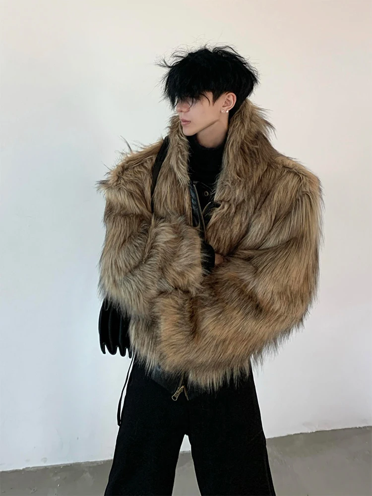 

Американская ретро-куртка унисекс из кожи и меха, двусторонняя, с капюшоном, зимняя, утепленная, премиум-класса