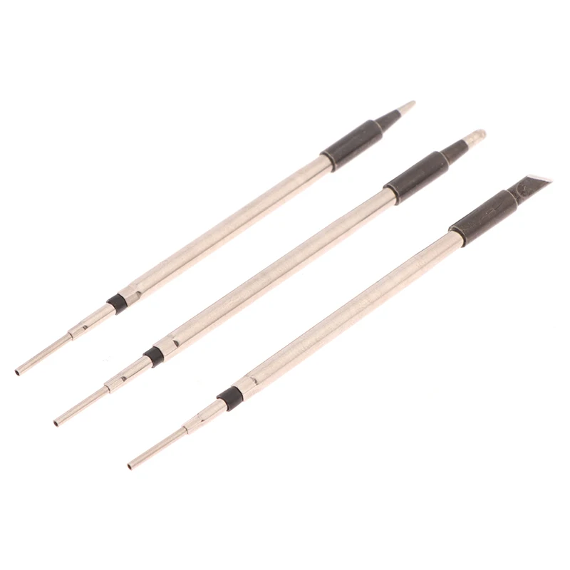 �y�Z�[�����zCeramic Heating Core Soldering Iron Tip Blade Tip Horseshoe Tip Round Pointed Stainless Steel Soldering Iron Tool Accessories