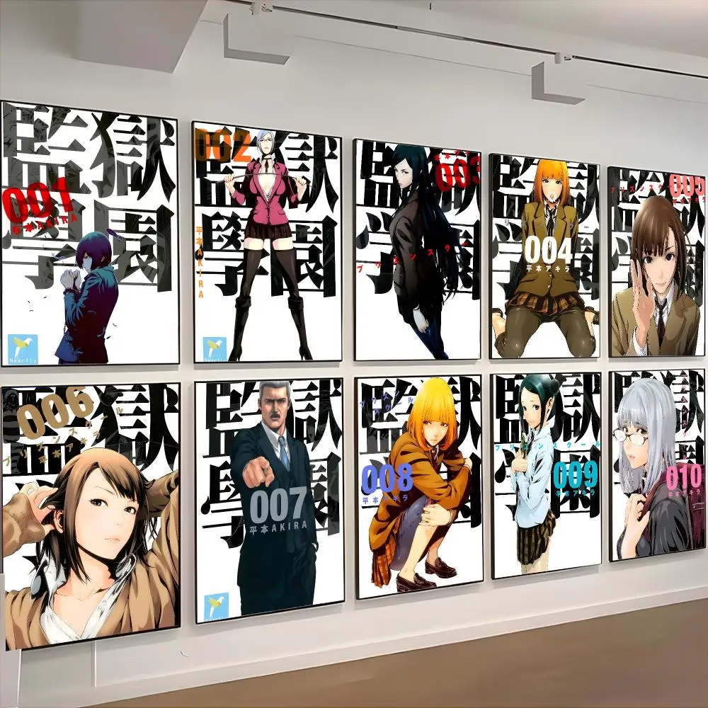 manga comedy Prison School Poster Classic Home Interior Artwork & Stylish Room Decoration