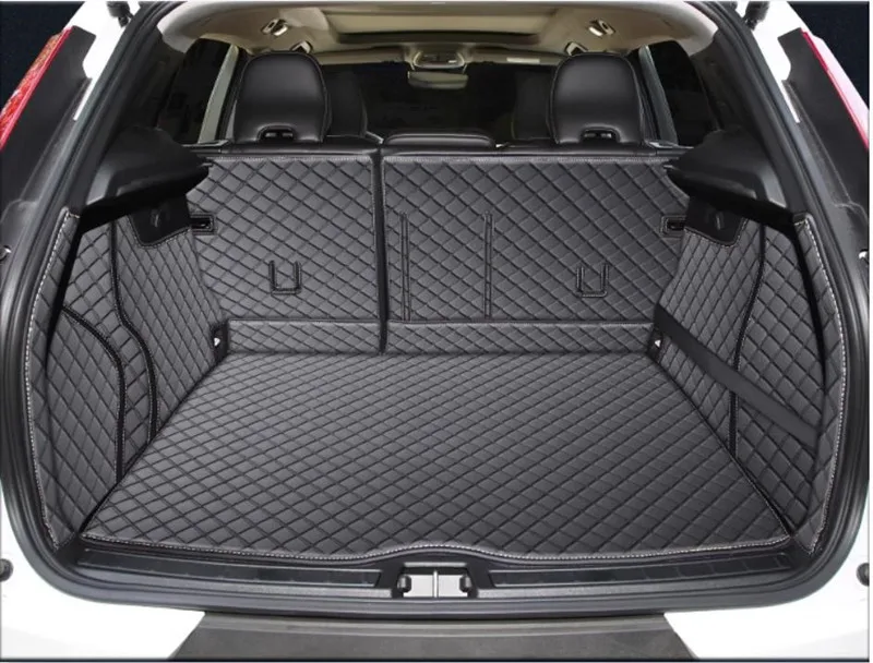 High quality! Custom car trunk mats for Volvo XC40 2024-2018 waterproof cargo liner mat boot carpets cover for XC40 2023