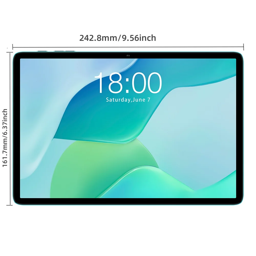 Новый планшет Teclast P33, 10,1-дюймовый Android 15, 1280X800, 9 ГБ ОЗУ + 64 ГБROM, WIFI, зарядка Type-C, с клавиатурой и комплектом аксессуаров