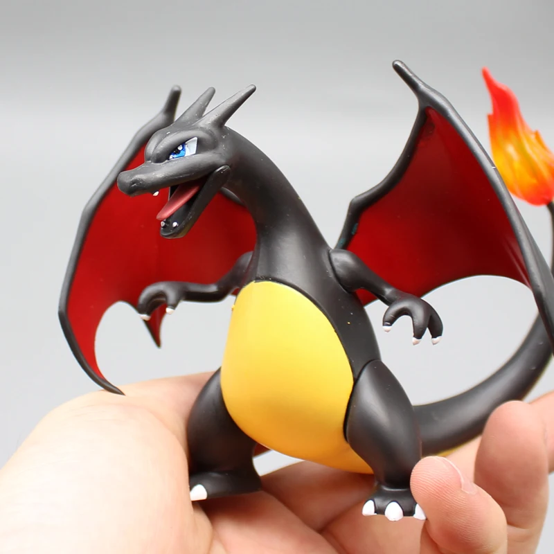 9cm Pokemon Figurka Czarny Charizard Figurki Pvc Gk Statuetka Model Śliczna Kolekcja Lalek Dekoracja Biurka Zabawki Prezenty Urodzinowe Dla Dzieci