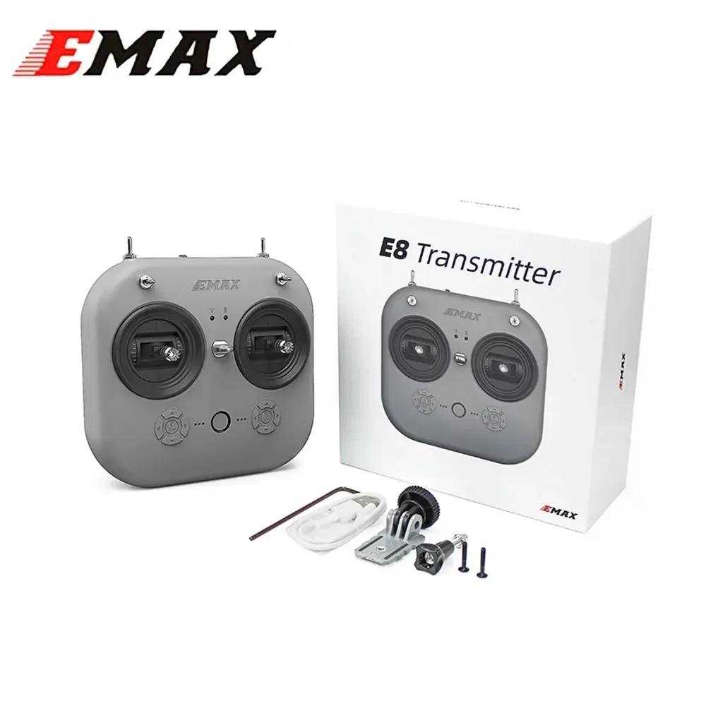 EMAX E8 nadajnik radiowy kontroler 2.4Ghz 8CH pilot do Emax Tinyhawk III FPV Racing Drone