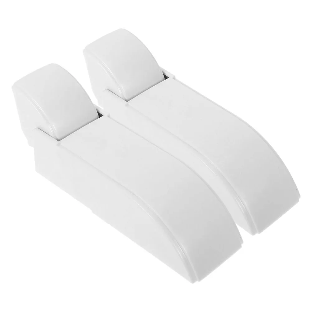 

2pcs Refrigerator Hinge White Iron Fridge Hinges Replacement Part Smooth Operation Durable Suitable Freezers Ovens Cold Storage