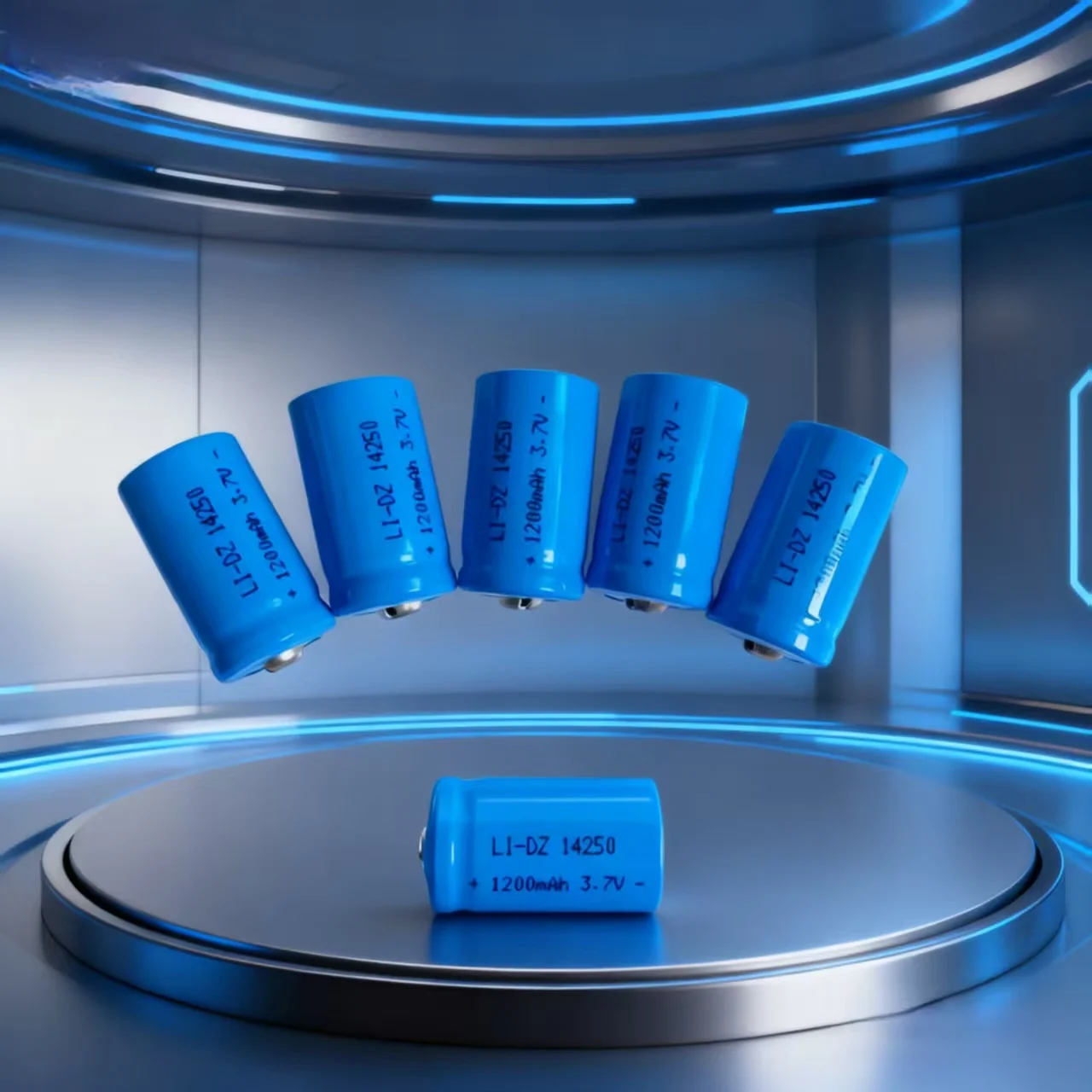 

24 шт./лот 3,7 В 14250 литиевая аккумуляторная батарея LS14250 ER14250H 1/2-R6 1/2 AA 1200 мАч литиевая аккумуляторная батарея 3,7 В