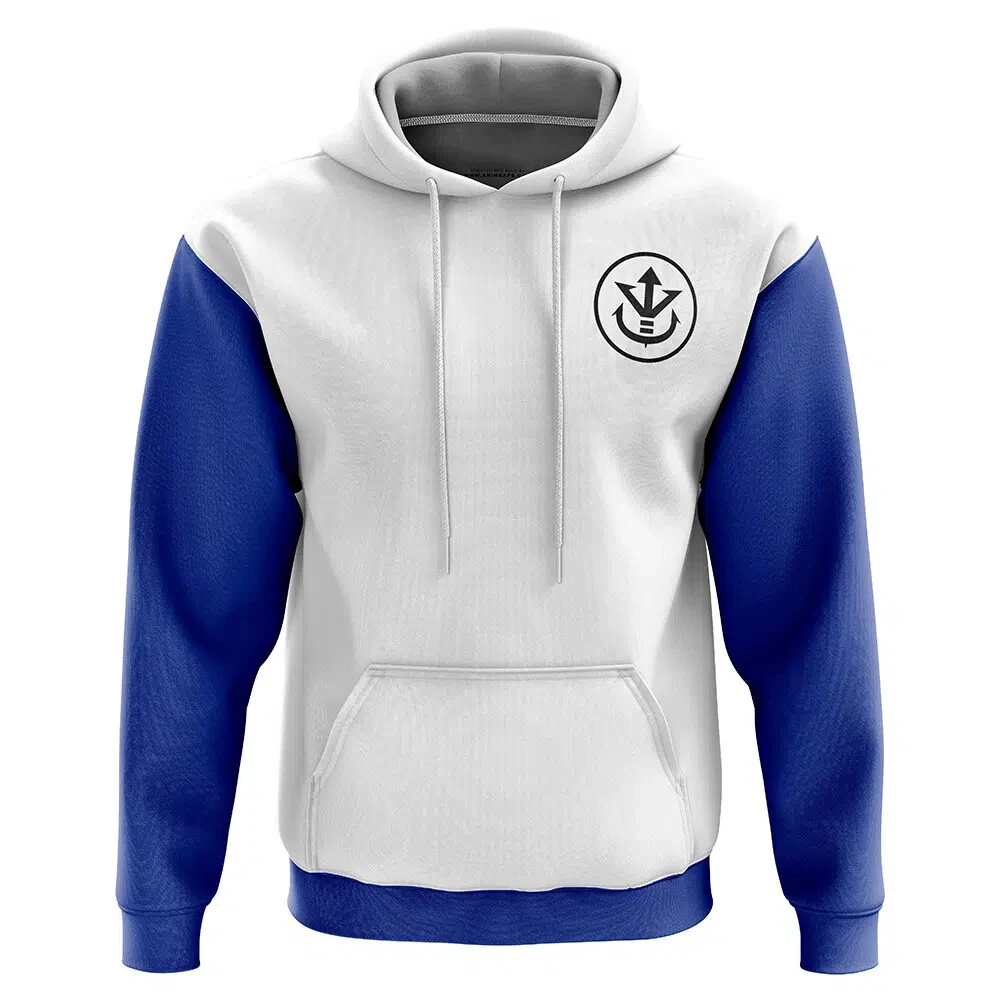 

Bandai Vegeta Uniform Cosplay Costume Anime Dragon Ball Z Adult Kids Pullover Hoodies Soft Comfy Relaxed-Fit Large Autumn Winter