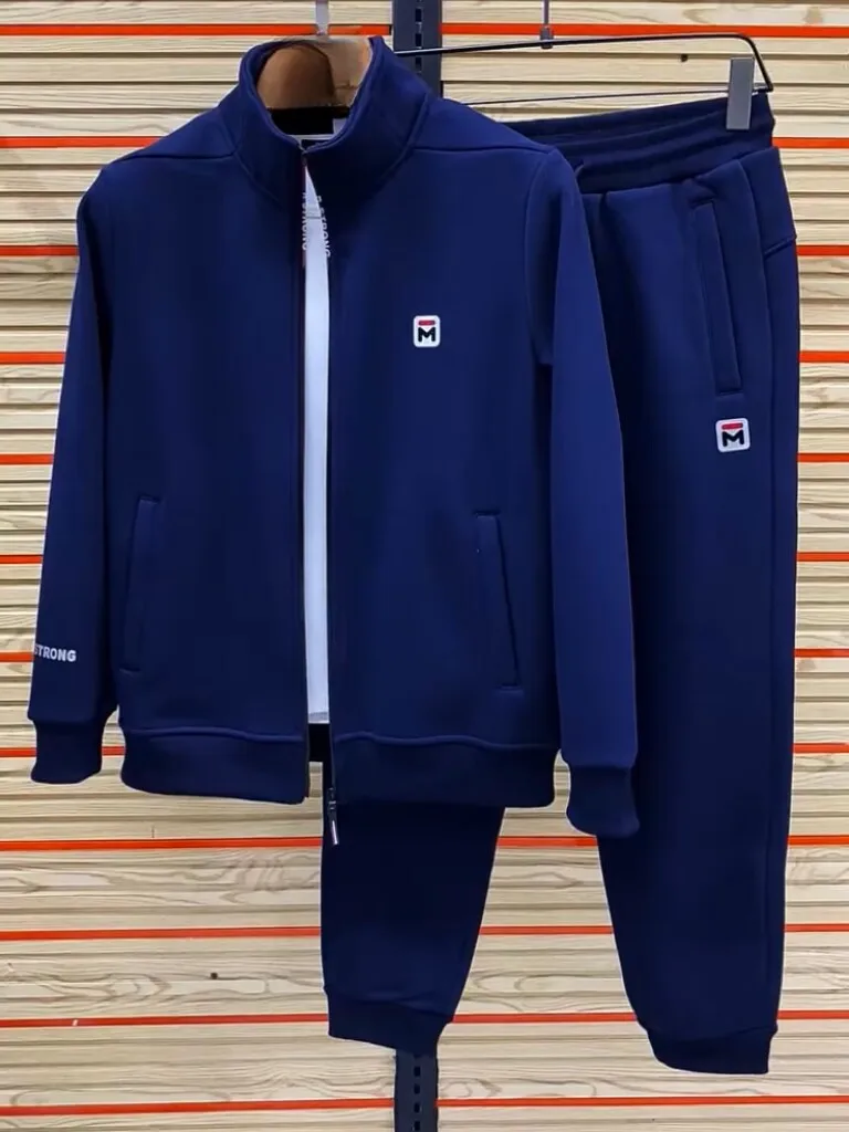 

Men's Sportswear Set Casual Hoodie Pants Long Sve Autumn Collection Youth Faionable All-Match Stand Collar Two-Piece Suit