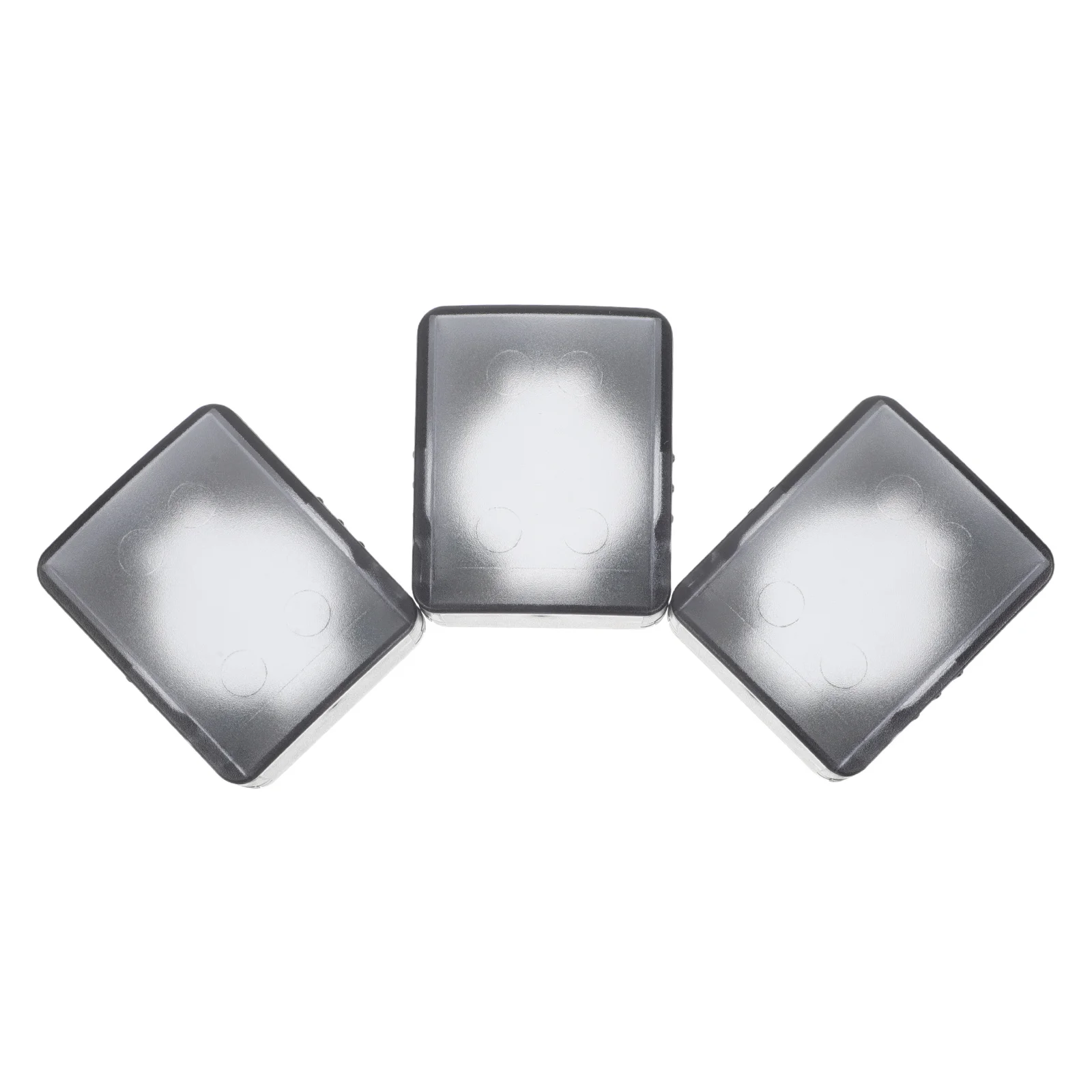 3 قطع من غطاء قفل أمان الطفل، أقفال مقبض الباب البلاستيكية السوداء للحمام وغرفة النوم، حماية ضد القفل - سلامة الباب الداخلي #5