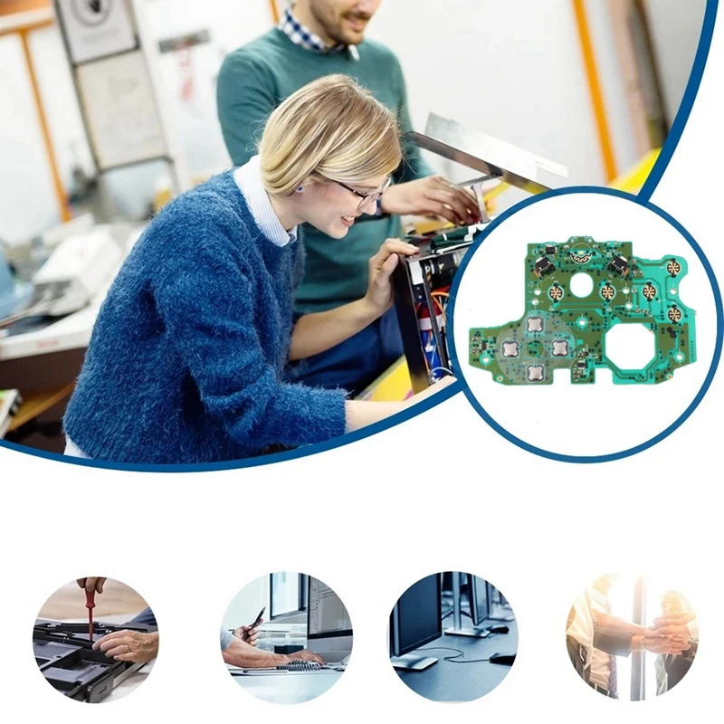 Печатная плата с кнопкой LB RB, панель питания для одного с разъемом 3,5, игровая деталь