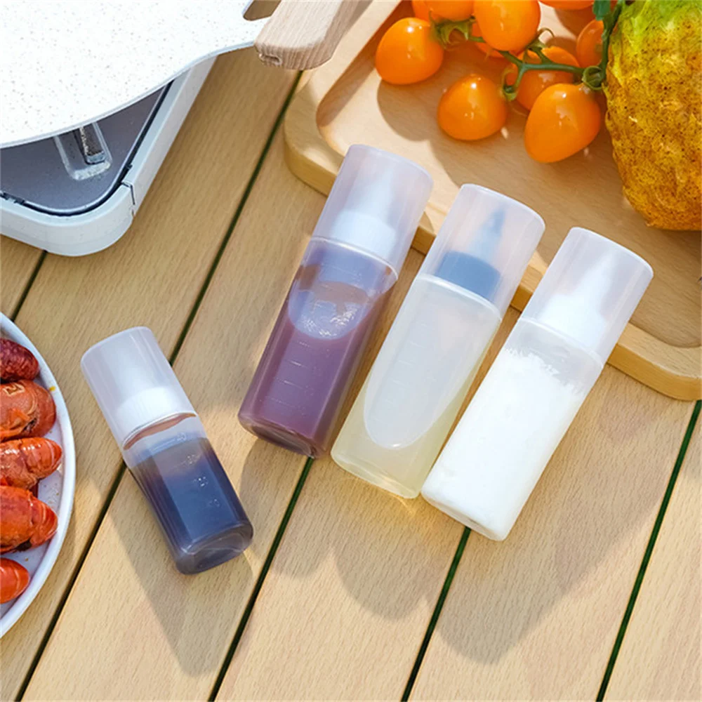 Mini botella exprimible portátil, contenedor de embalaje de salsa, botella  de almacenamiento de condimentos multifuncional, accesorios de cocina,  40/80ml / Almacenamiento y organización del hogar, image size:1000x1000