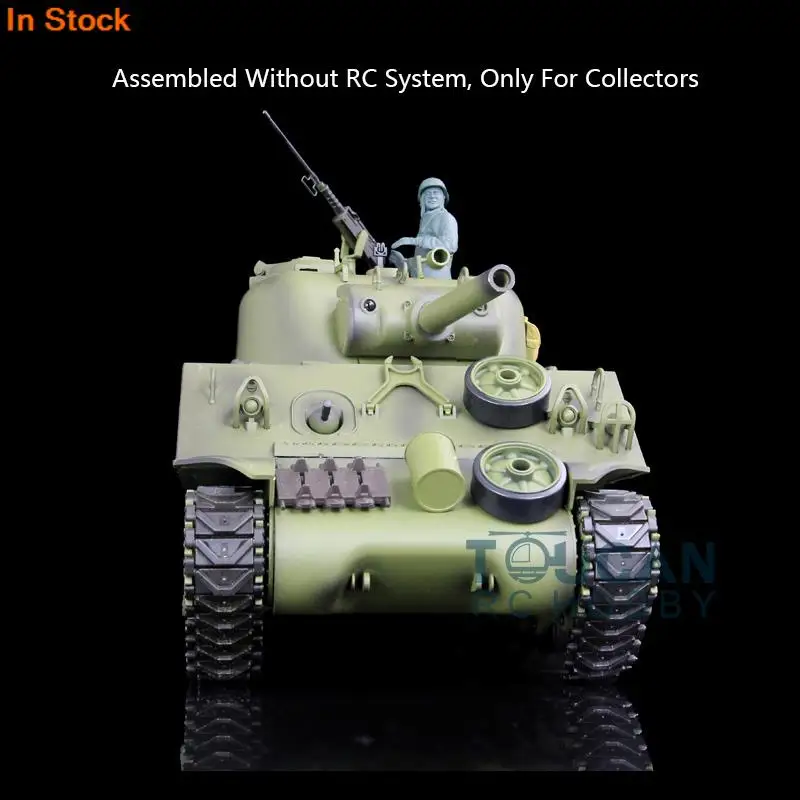 Heng Long 1/16  Static Tank USA M4A3 Sherman 3898 Model Plastic W/O Main Board for Toys Collecting TH08765-SMT7