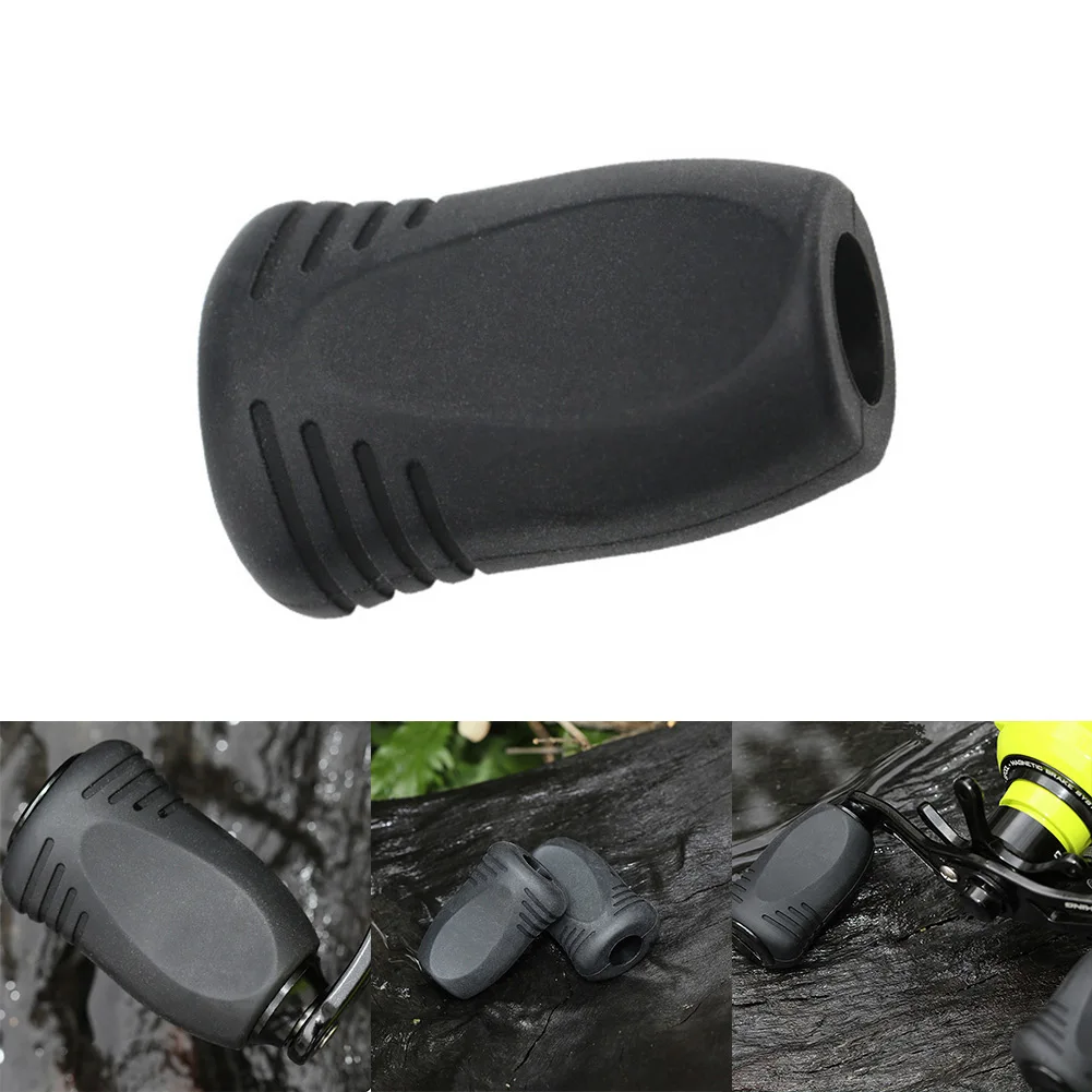Fishing Reel Handle Knobs Equipment 37*25mm Accessories Baitcasting Comfortable Fish Tackle More Easier Silcone
