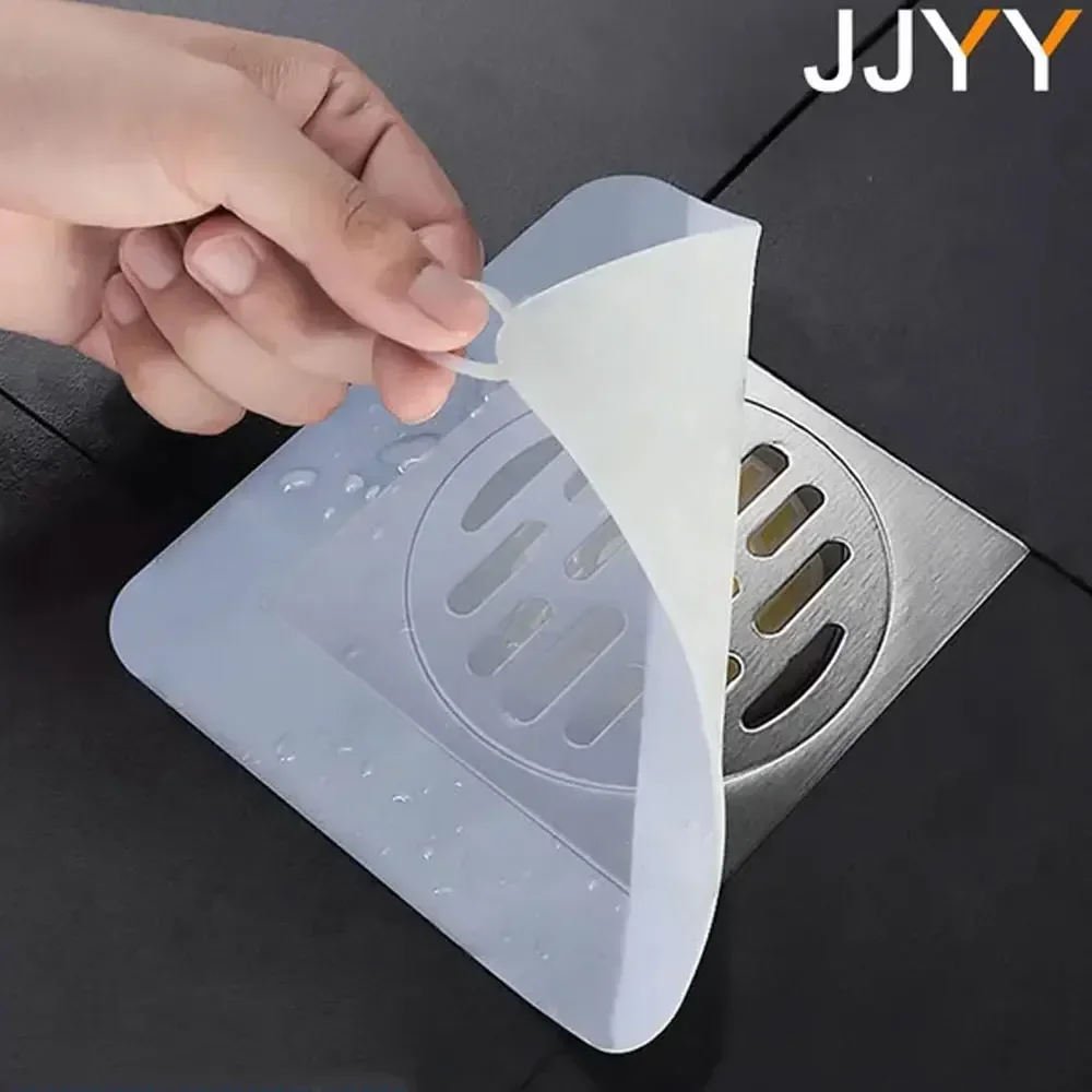 JJYY Silicone Floor Drain Cover Anti-Odor Insect-Proof Bathroom Sewer Sink Protector