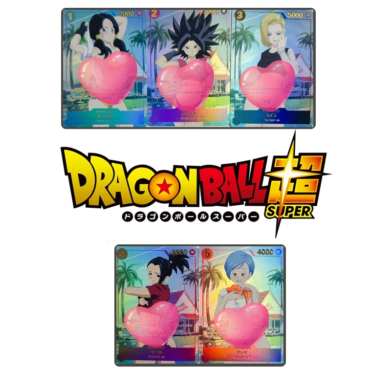 Anime Dragon Ball Diy Homemade Card cartoon character Android 18 Gotenks Torankusu Collectible card toy Christmas birthday gift