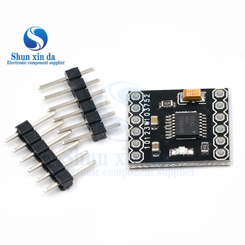 DRV8833 2채널 DC 모터 드라이버 모듈 보드 1.5A 3V-10V